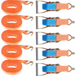 Maxpeedingrods - 10x 5000kg sangle de serrage 10mx50mm sangle a cliquet sangle d'arrimage kit