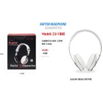 Maxtech cu - f008 casque portable filaire 3, 5 mm microphone pc ordinateur mac ordinateur portable mp3 ...