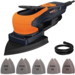 Maxxt - ponceuse triangulaire avec moteur brushless 350w, orbite de 3mm, 4000 - 10000rpm, surface de ...