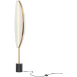 Maytoni breeze lampadaire led moderne int�gr� � intensit� variable en laiton 3000 k 1980 lm abat - jour ...