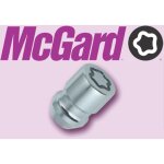 Mcgard - 4 ecrous - 12x125 - l2 32. 5mm - h19 - conique - chrome - antivol de roues - 24152su