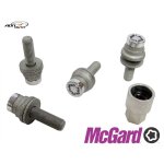 Mcgard - 4 vis - 12x125 - l35. 3 - h19 - plat - chrome - antivol de roues - 26001su Mcgard - 4 vis - 12x125 - l35. 3 - h19 - plat - chrome - antivol de roues - 26001su