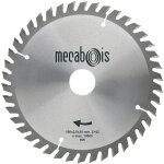 Mecabois - sidamo - lame carbure hm super 250x3x30 - 48 dents