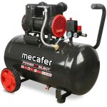 Mecafer - compresseur d'air m�cafer power'n silent 50l 2hp 8bar avec 2 roues