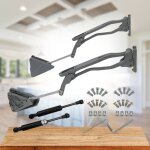 M�canisme d'ouverture pour double porte basculante avec amortisseur ? double door 90� avec arr�t libre ...