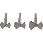 Mches bois, 3pcs (45 / 50 / 60mm) fraise bois carbure, l'installation de portes sphriques bois, tiroirs, ...