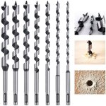 M�che � bois h�lico�dal, 7 pcs sds - plus forets � bois set en acier au carbone spiral trou cutter outil ...
