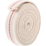 M�che coton pour lampe � huile m�tres tress�e pour remplacement lampe p�trole flamme stable et accessoire ...