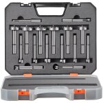 Mophorn - vevor meche forstner 16pcs coffret meche a faconner  6 - 41 mm longueur 60 mm jeu de foret ...