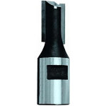 M�che � rainer droite carbure d. 12 mm x q. m12 x 1 x lu. 40 mm x lt. 75 mm z2 + 1 - id�ale pour d�fon�age ...