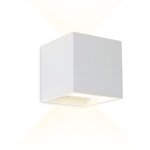 Mediawave store - applique murale en plâtre gs - 5019 g9 montage mural double Émission de lumière Mediawave store - applique murale en plâtre gs - 5019 g9 montage mural double Émission de lumière