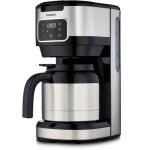 Medion - cafetiere filtre digitale isotherme 900w - 1, 2l - silver