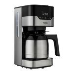Cafetiere filtre programmable avec carafe medion md 18458 - isotherme - 900w - 1, 2 l