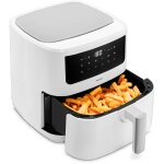 Medion - md 11750 life p10 xl duo - hei�luftfritteuse 6, 8 l, wei�