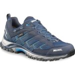Meindl - freizeitschuh caribe gtx gr. 45 marine / blau velour / mesh