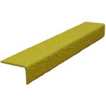 Nez de marche polygrain 30x50x950mm jaune