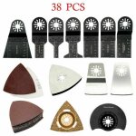 M�langer lames de scie oscillantes kit d'accessoires pour lame de scie multi - outils 38 lames multima�tres ...