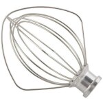 M�langeur sur socle inclinable en fil d'acier inoxydable pour kitchenaid k45ww wp9704329 ksm150 ksm160 ...