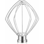 Mlangeur sur socle inclin pour fouet en fil d'acier inoxydable pour kitchenaid k45ww wp9704329 ksm150 ...