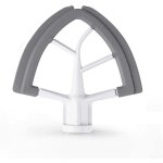 M�langeur � t�te inclinable pour kitchenaid essential en silicone flex edge avec grattoir int�gr�, taille ...