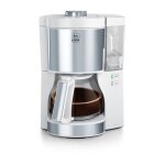 Melitta - 1025 - 05 - cafetiere filtre look v perfection - blanc Melitta - 1025 - 05 - cafetiere filtre look v perfection - blanc