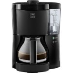 Melitta - cafetiere look v glass 1025 - 02 - 1080 w - 1, 25 l - noir