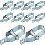 Memkey - 10pcs tendeur de cloture 90mmtendeurs  fil barbel tendeur grillage en acier galvanis pour ...