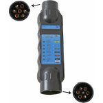 Aougo - 12v testeur prise remorque 7 broches male - testeur prise remorque feux circuit de cblage outils ...