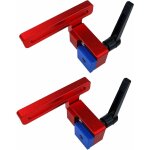 Lot de 2 arrts de rail en t pour rail de guidage  crou en t 30 mm