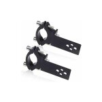 2pcs support de montage de lumi�re, biqing universel moto support de phare de fixation ampoule de brouillard ...