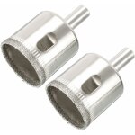 2pcs trépan diamant foret scie cloche pour céramique marbre verre carrelage 30mm 2pcs trépan diamant foret scie cloche pour céramique marbre verre carrelage 30mm