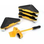 Memkey - 5 pièces ensemble d'outils de déménagement de meubles kit de main de barre de roue à roulettes ... Memkey - 5 pièces ensemble d'outils de déménagement de meubles kit de main de barre de roue à roulettes ...