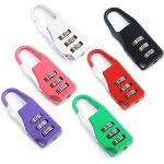 Memkey - 6 pi�ces mini cadenas code casier cadenas code 3 chiffres cadenas valise cadenas cadenas de ...