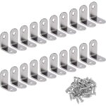 Memkey - angle droit support inox 90 degr�s support de coin support d'angle en forme de l fixation �querre ...