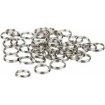 Memkey - anneaux briss pour porte - cls 1. 2mm x 12mm lot de 100pcs - dargent