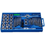 Memkey - coffret de tarauds et fili�res 40 pi�ces r�paration de filetage tarauds et forets m�triques