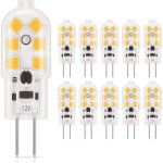 Memkey - g4 led 1. 5w ampoule, 120lm, ac / dc 12v ampoules d'�clairage �quivalent � 20w halog�ne, blanc ...