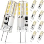 Memkey - g4 led ampoule, 1. 4w equivalent 10w halogne lampe, ac / dc 12v, blanc froid 6000k, 100lm, ...