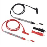 Memkey - kit de test multim�tre 1000 v 20 a num�rique electronique sonde c�bles set avec pinces alligator ...