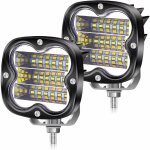 Led feux de travail 54w moto led projecteurs antibrouillard 12v 24v, 2 pices tanche conduite supplmentaire ...