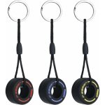 Porte - cls pneu, 3pcs pendentifs porte - cls, mode ultra doux pneu porte - cls simulation dessin ...