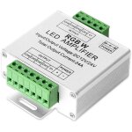 Memkey - rgb / rgbw 5050 led le contr�leur d'amplificateur de bande de fonctionne avec la bande de 4 ...