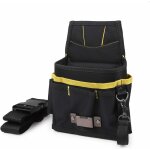 Sacoche � outils, oxford imperm�able � l'eau, nombreuses poches, pour bricolage, �lectricien, plombier, ...