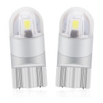 Ersandy - t10 w5w led feu de position veilleuses 12v 6000k blanc 168 194 led clignotant pour ampoule ...