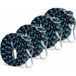 Memkey - tendeurs elastique plat avec crochets 2m, sandow reglable elastique avec crochet mtal, corde ...