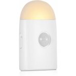 Memkey - veilleuse led avec dtecteur de mouvement, (1 pice) lampe de nuit rechargeable usb, veilleuse ...