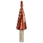 Mengshen cobalt forets �tag�s 4 - 32mm rainure en spirale, hss m35 d�coupe agrandir plaque en acier inoxydable ...