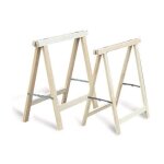 Tréteau pliant bois hêtre 750x750mm - mercier - 416 Tréteau pliant bois hêtre 750x750mm - mercier - 416