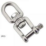 Merillon manilles cha�nes d'ancrage d'amarrage connecteur pivotant en 304 inox pour bateau marine - 8mm ...