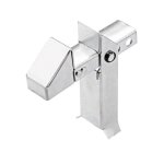 Mermier - arr�t de portail � axe r�glable zingue blanc m - 542003